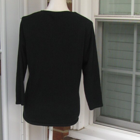 J. McLaughlin pullover sweater Large cotton modal stretch luxury style - Picture 4 of 5